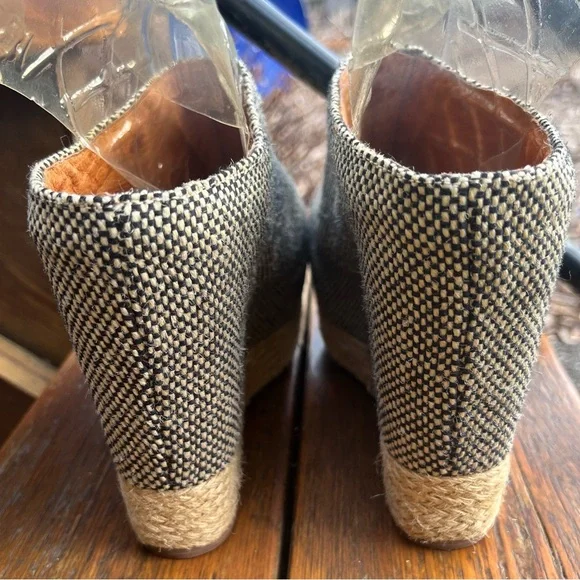 Jeffrey Campbell Havana Last tweed size 9 never worn platform wedge - Picture 10 of 15